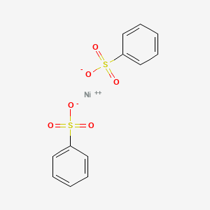 Chemical structure of Nickel(II) Benzenesulfonate Hexahydrate