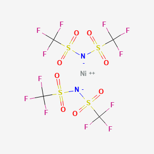 Chemical structure of Nickel bis(trifluoromethylsulfonyl)imide