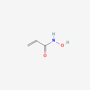 Chemical structure of N-hydroxyacrylamide