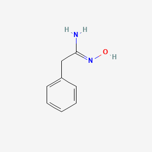 Chemical structure of N-Hydroxy-2-phenylacetimidamide
