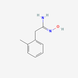 Chemical structure of N-Hydroxy-2-O-Tolyl-Acetamidine