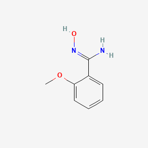Chemical structure of N-Hydroxy-2-methoxybenzimidamide