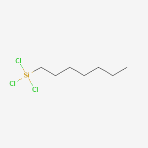 Chemical structure of N-HEPTYLTRICHLOROSILANE