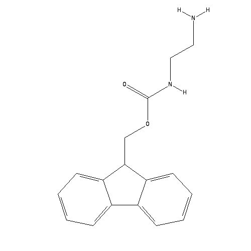 Chemical structure of N-FMOC-ethylenediamine