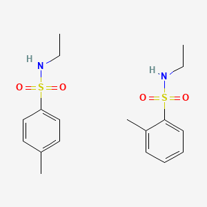 Chemical structure of N-Ethyltoluenesulfonamide