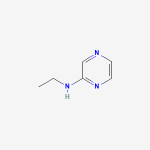 Chemical structure of N-Ethylpyrazin-2-amine