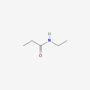 Chemical structure of N-Ethylpropionamide
