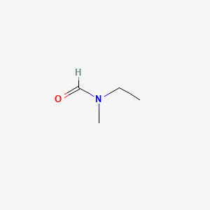 Chemical structure of N-ethyl-N-methylformamide