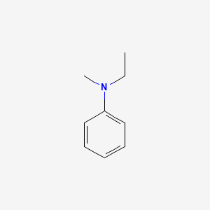 Chemical structure of N-Ethyl-N-methylaniline
