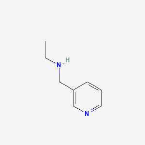 Chemical structure of N-Ethyl-N-(3-pyridylmethyl)amine
