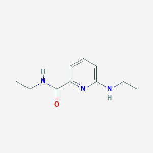 Chemical structure of N-Ethyl-6-(ethylamino)pyridine-2-carboxamide