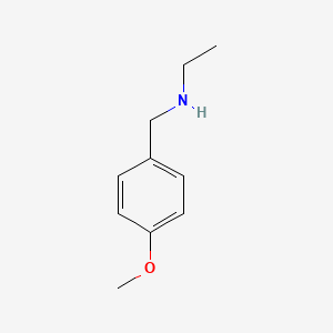 Chemical structure of N-Ethyl-4-methoxybenzylamine