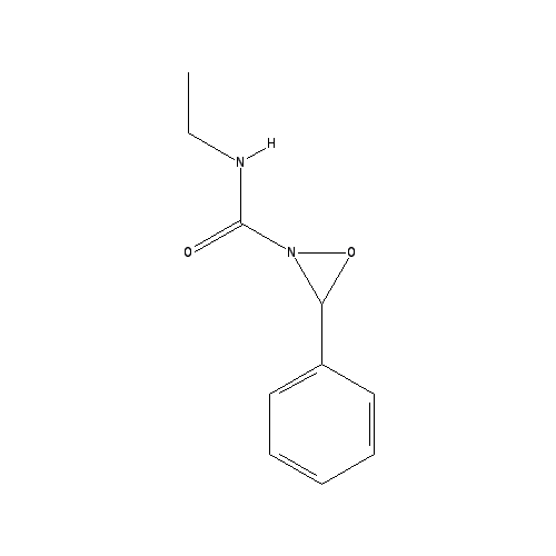 Chemical structure of N-Ethyl-3-phenyl-1,2-oxaziridine-2-carboxamide