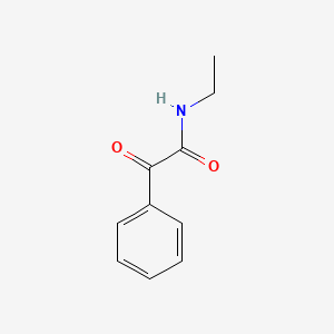 Chemical structure of N-Ethyl-2-oxo-2-phenylacetamide