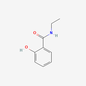 Chemical structure of N-Ethyl-2-hydroxybenzamide