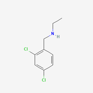 Chemical structure of N-Ethyl-2,4-dichlorobenzylamine