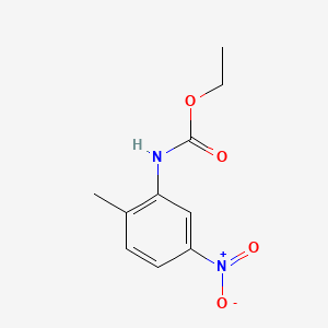 Chemical structure of N-Ethoxycarbonyl-5-nitro-o-toluidine