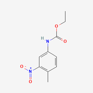 Chemical structure of N-Ethoxycarbonyl-3-nitro-p-toluidine