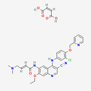 Chemical structure of Neratinib Maleate