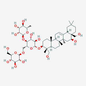 Chemical structure of Nepasaikosaponin K