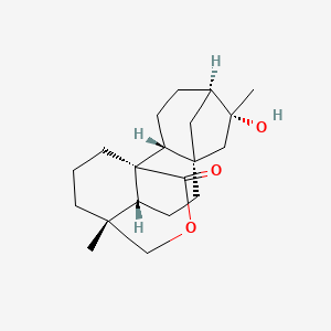Chemical structure of Neotripterifordin