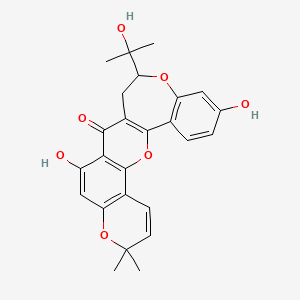 Chemical structure of Neocyclomorusin