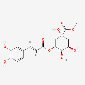 Chemical structure of Neochlorogenic acid methyl ester