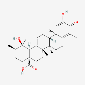 Chemical structure of Negundonorin A