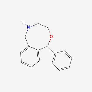 Chemical structure of Nefopam