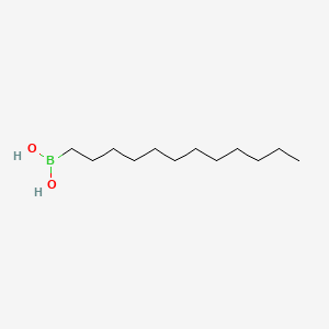 Chemical structure of N-Dodecylboronic Acid