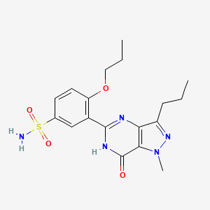 Chemical structure of N-Des