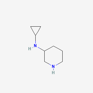 Chemical structure of N-Cyclopropylpiperidin-3-amine
