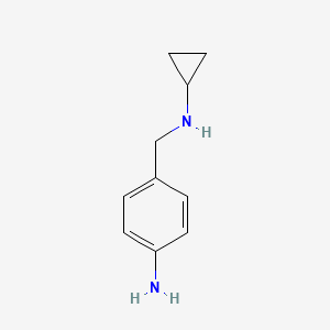 Chemical structure of N-Cyclopropyl-4-aminobenzylamine