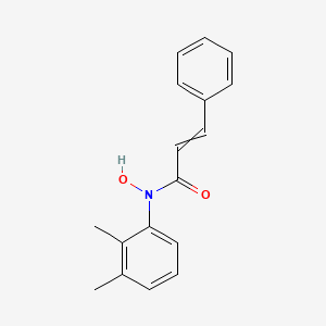 Chemical structure of N-Cinnamoyl-N-(2,3-xylyl)hydroxylamine