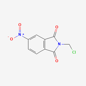 Chemical structure of N-Chloromethyl-4-nitrophthalimide