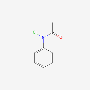 Chemical structure of N-Chloroacetanilide