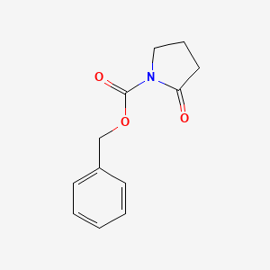Chemical structure of N-CBZ-2-Pyrrolidinone