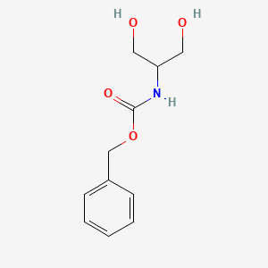 Chemical structure of N-Cbz-2-Amino-1,3-propanediol