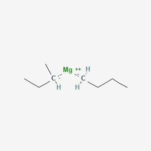 Chemical structure of Butyl-sec-butylmagnesium