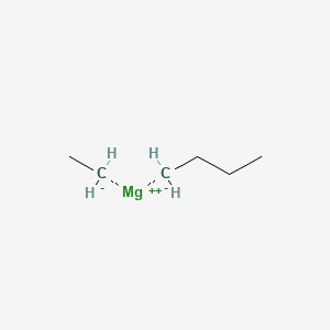 Chemical structure of n-Butylethylmagnesium
