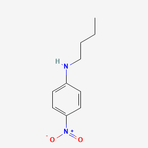Chemical structure of N-Butyl-4-nitroaniline