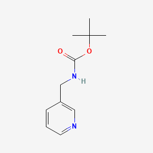 Chemical structure of N-Boc-3-(aminomethyl)pyridine