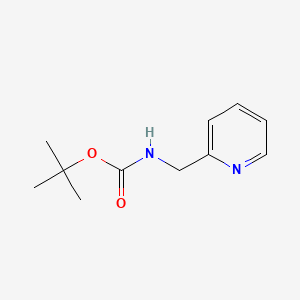 Chemical structure of N-Boc-2-aminomethylpyridine
