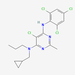 Chemical structure of NBI 27914