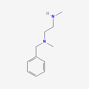 Chemical structure of N-Benzyl-N,N'-dimethylethylenediamine