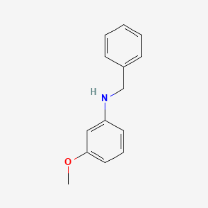 Chemical structure of N-Benzyl-3-methoxyaniline