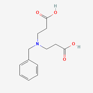 Chemical structure of N-Benzyl-3,3'-iminodipropionic Acid