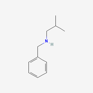 Chemical structure of Benzyl(2-methylpropyl)amine