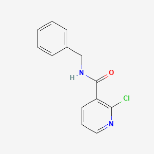 Chemical structure of N-Benzyl-2-chloronicotinamide