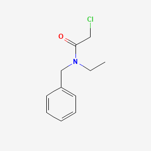 Chemical structure of N-Benzyl-2-chloro-N-ethylacetamide